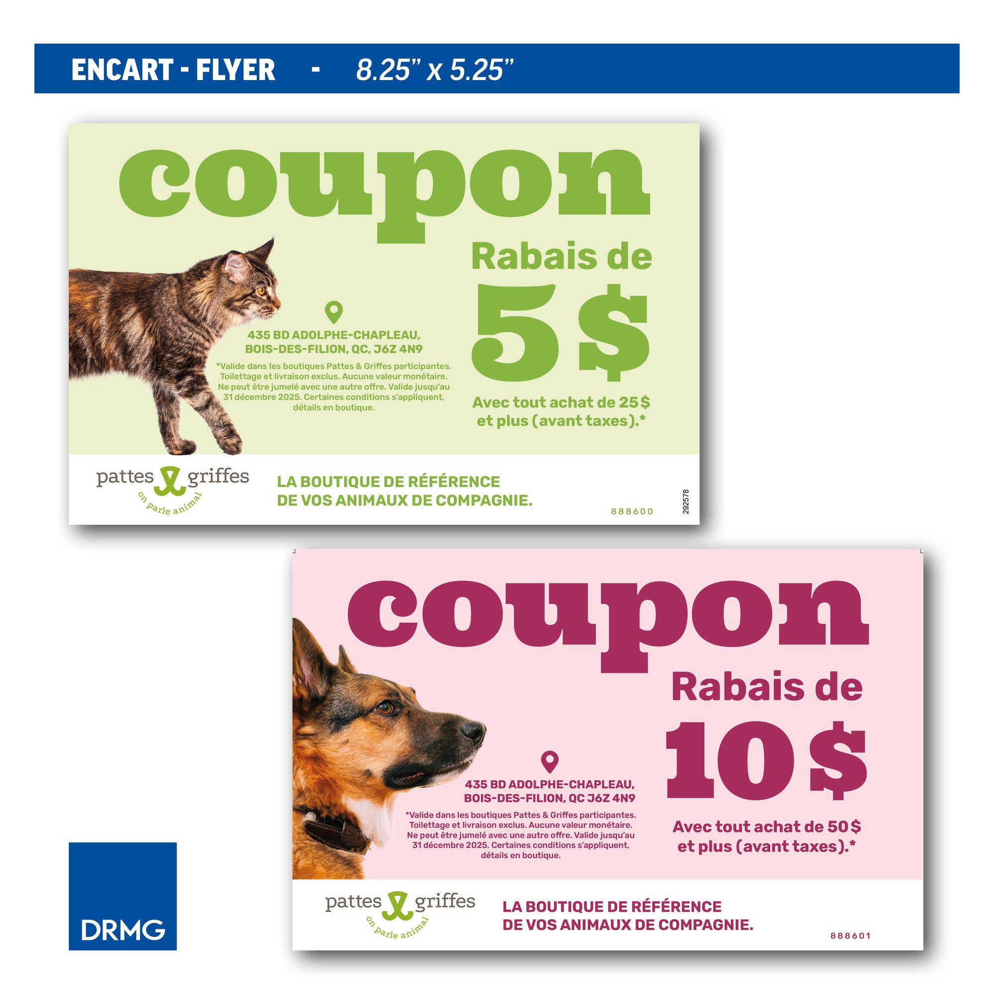 Encart - Animaux Pattes et Griffes 2 Encart - Animaux Pattes et Griffes 2