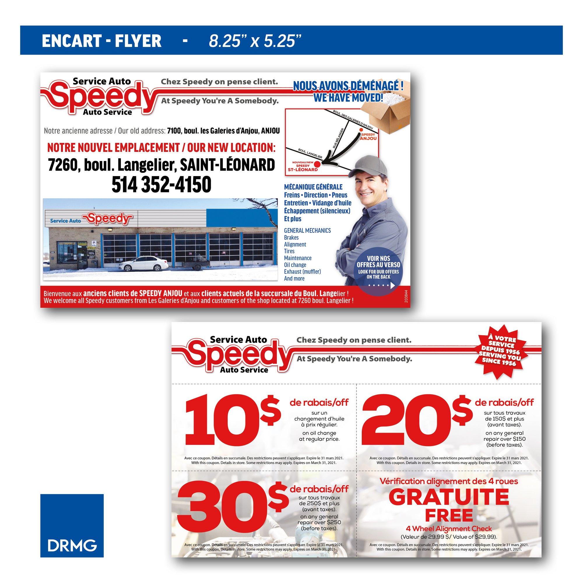 Encart - Automobile Speedy