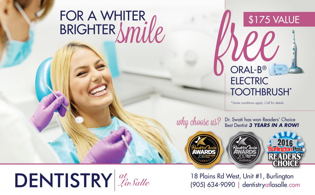 Dental marketing postcard ad example
