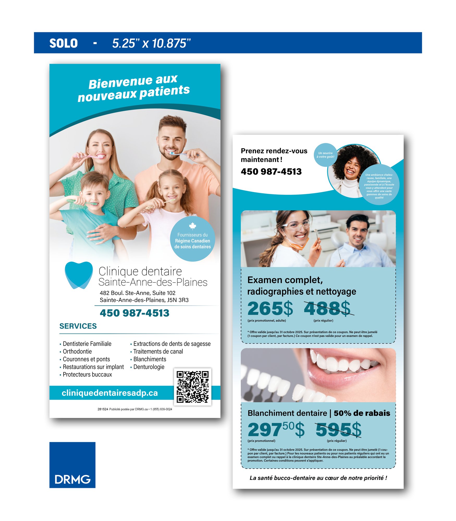 Solo Card - Clinique Dentaire Ste-Anne-des-Plaines